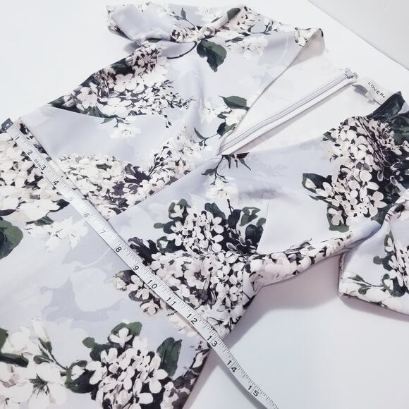 LOVER Floral Print Midi Sheath Dress - Picture 6 of 14